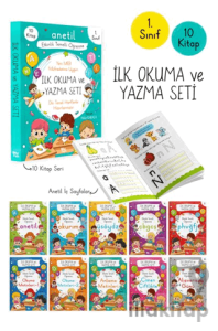 İlk Okuma ve Yazma Seti - 10 Kitap