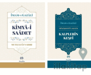 İmam Gazali Kimya-i Saadet ve Kalplerin Keşfi Ciltli (2 Kitap)