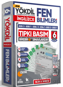 İngilizce YÖKDİL Fen Bilimleri Tıpkı Basım 6 lı Deneme