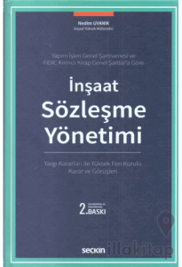 İnşaat Sözleşme Yönetimi