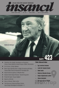 İnsancıl Aylık Kültür ve Sanat Dergisi Sayı: 423 Ekim 2025