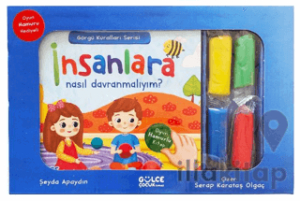 İnsanlara Nasıl Davranmalıyım- Görgü Kuralları Serisi - Oyun Hamurlu Kitap Seti