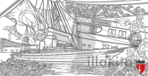 İstanbul Savarona Tuval Boyama