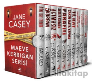 Jane Casey Maeve Kerrigan Serisi Tüm Kitaplar - Kutulu Set