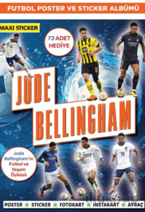 Jude Bellingham Poster ve Sticker Albümü 009