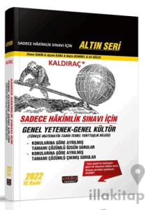 KALDIRAÇ Hakimlik İçin GYGK Soru Bankası