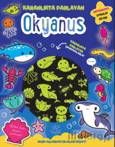 Karanlıkta Parlayan Kitaplar - Okyanus (Parlayan Çıkartmalar)
