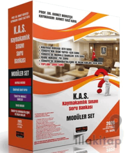 KAS Kaymakamlık Sınavı Test Soru Bankası Modüler Set