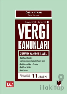 Kaynakçalı-Güncel Vergi Kanunları