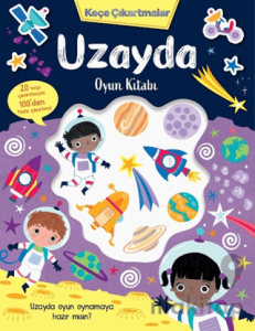 Keçe Çıkartmalar - Uzayda Oyun Kitabı