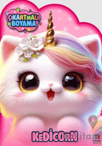 Kedicorn Zamanı – Çıkartmalı Boyama Kitabı