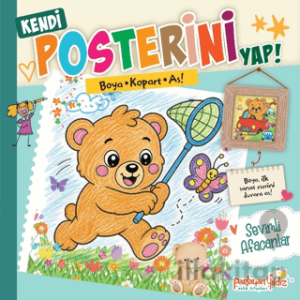 Kendi Posterini Yap! Boya Kopart As! Sevimli Afacanlar