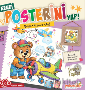 Kendi Posterini Yap! Boya Kopart As! Sevimli Taşıtlar