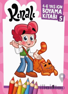 Kınalı 4 - 6 Yaş İçin Boyama Kitabı - 5