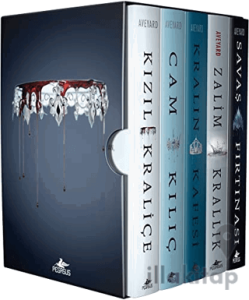 Kızıl Kraliçe Serisi - Kutulu Özel Set (5 Kitap)
