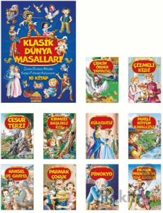 Klasik Dünya Masalları - (10 Kitap)
