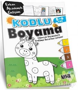 Kodlu Boyama 5-6 Yaş
