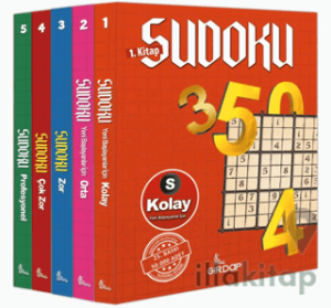 Kolaydan Zora Sudoku 5’li Set