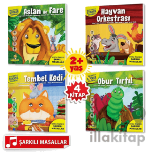 Konuşmayı Geliştiren Şarkılı Masallar Serisi (Müzik Destekli)