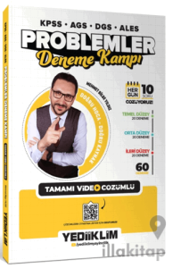 KPSS-AGS-DGS-ALES Problemler Tamamı Video Çözümlü Deneme Kampı (60 Deneme)