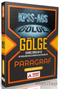 KPSS - AGS Gölge Paragraf Soru Bankası
