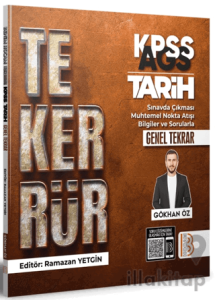 KPSS AGS Tekerrür Tarih Genel Tekrar