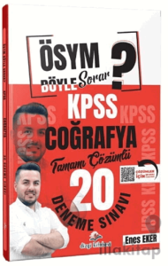 KPSS Coğrafya ÖSYM Böyle Sorar 20 Deneme