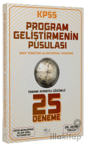 KPSS Eğitim Bilimleri Program Geliştirme 25 Deneme Çözümlü