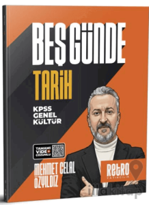 KPSS Genel Kültür Beş Günde Tarih Kamp Kitabı
