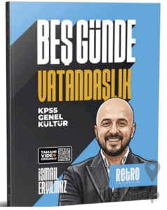 KPSS Genel Kültür Beş Günde Vatandaşlık Kamp Kitabı