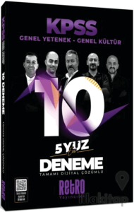 KPSS Genel Yetenek Genel Kültür 10 Deneme