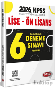 KPSS GY-GK Lise Ön Lisans Fasiküllü Karekod Çözümlü 6 Deneme Sınavı