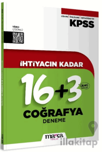 KPSS İhtiyacın Kadar Coğrafya 16+3 Deneme