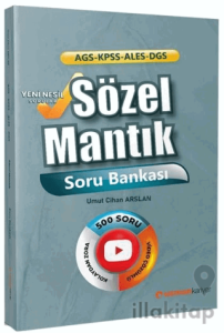 KPSS MEB-AGS ALES DGS Sözel Mantık Soru Bankası Çözümlü