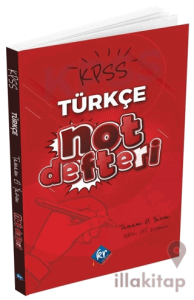KPSS Türkçe Konu Anlatımlı Not Defteri