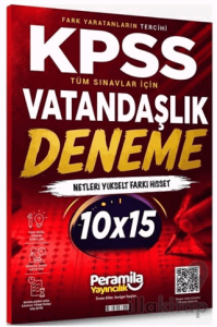 KPSS Vatandaşlık 10 Deneme Çözümlü