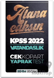 KPSS Vatandaşlık Çek Kopart Yaprak Test