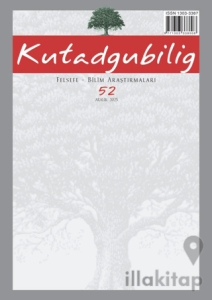 Kutadgubilig: Felsefe-Bilim Araştırmaları Dergisi Sayı: 52 Aralık 2025