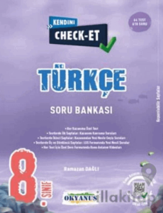 LGS 8. Sınıf Kendini Check - Et Türkçe Soru Bankası