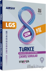 LGS Türkçe Konu Konu Çıkmış Sorular Son 8 Yıl