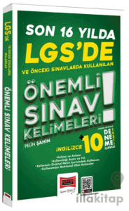 LGS'de Son 16 Yılda Kullanılan Önemli İngilizce Sınav Kelimeleri