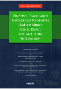 Limited Şirket Genel Kurul Toplantısının Ertelenmesi