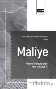 Maliye Alanında Uluslararası Araştırmalar - III