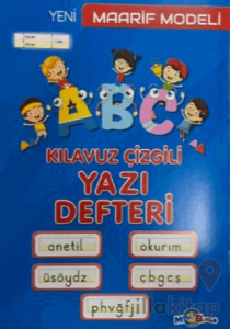 Mavi Boncuk Maarif Model Yazı Defteri Küçük Boy