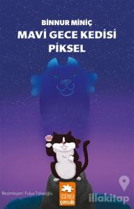 Mavi Gece Kedisi Piksel