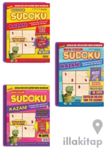 Maxi Çocuk Sudoku 3'lü Set