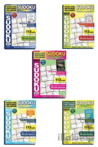 Maxi Sudoku 5'li Set