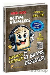 MEB-AGS Eğitim Bilimleri Konuşan 5 Deneme Çözümlü