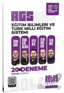 MEB-AGS Eğitim Bilimleri ve Türk Milli Eğitim Sistemi 20 Deneme Çözümlü