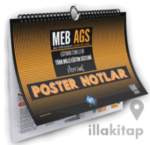 MEB AGS Eğitimin Temelleri ve Türk Milli Eğitim Sistemi Mevzuat Poster Notlar